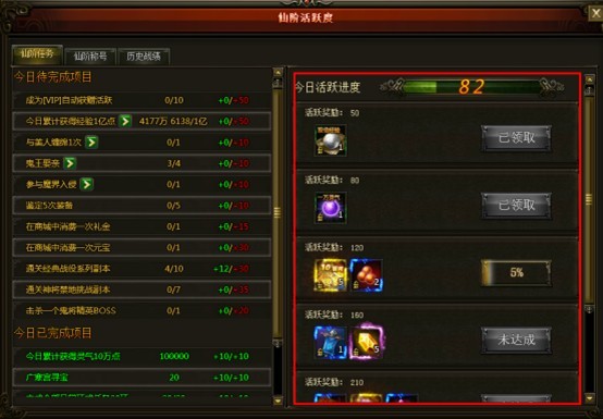 活跃度作用 活跃度作用