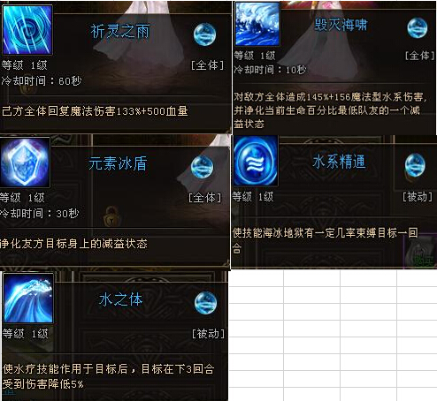神曲水系英灵技能选择推荐